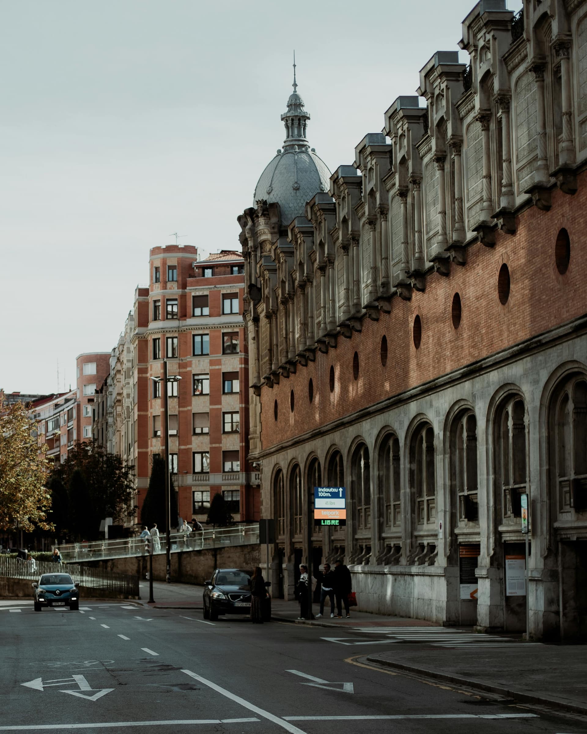 Zona comercial en Madrid